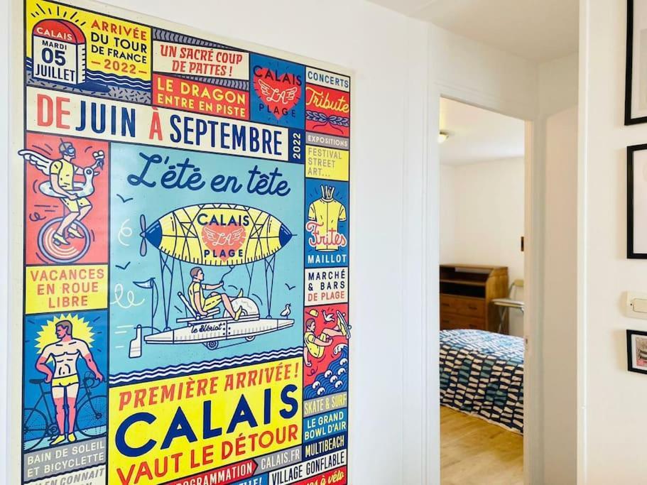 Appartement Renove Et Lumineux. Calais Exterior foto